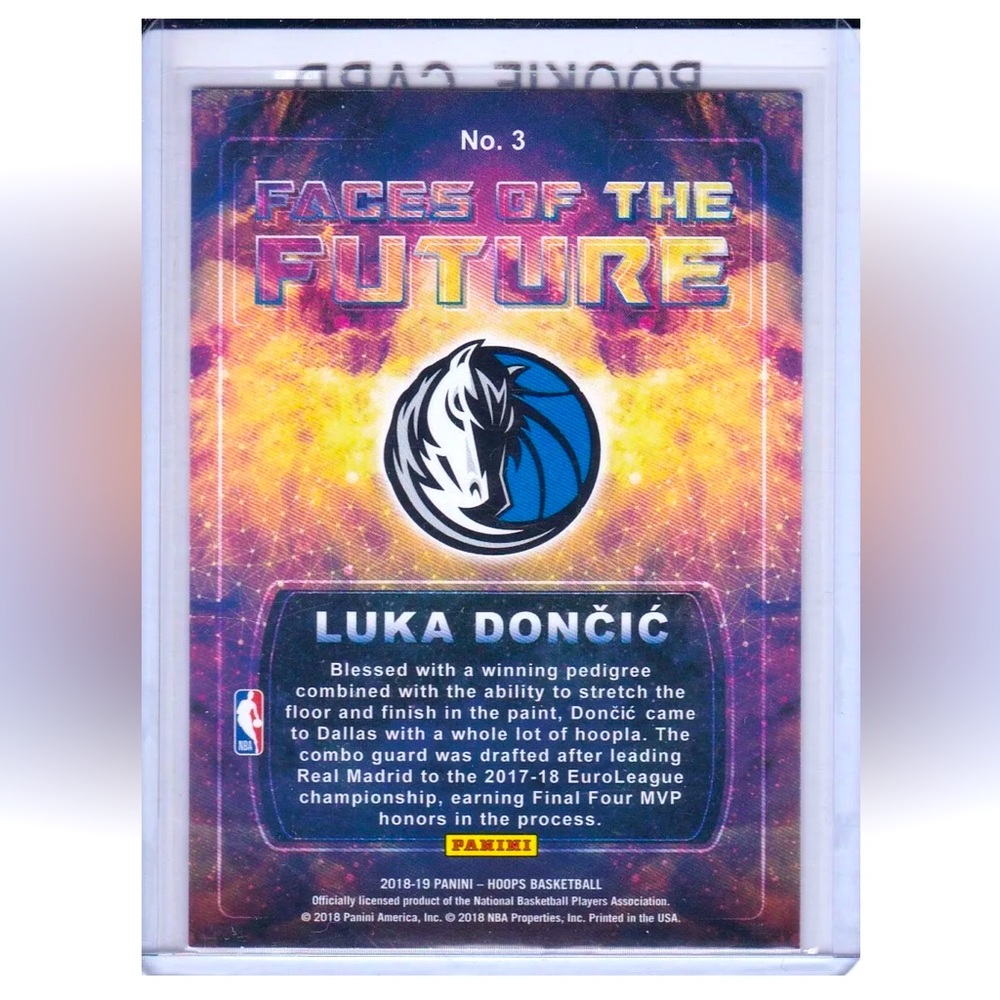 Luka doncic Rookie Card - Picture 2 of 2